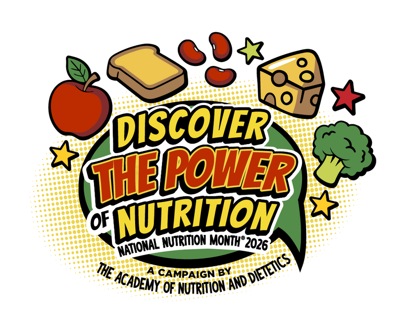 National Nutrition Month® campaign logo saying