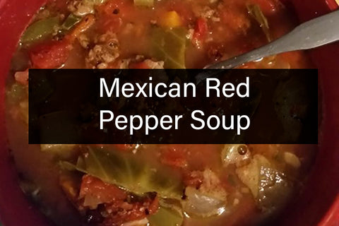 Mexican Red Pepper Soup