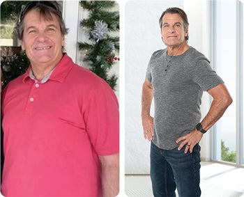 Michael lost 62 lbs. in 7 months and 28% of his body weight