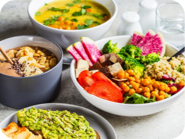 Bowl of food