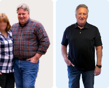 Paul lost 72 lbs. in 10 months and 26% of his body weight