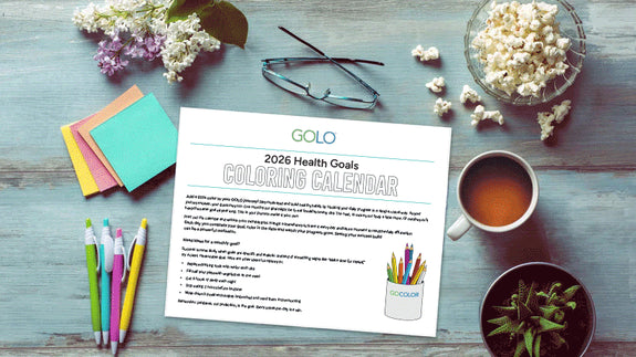 Transform 2026 with our Health Goal Coloring Calendar