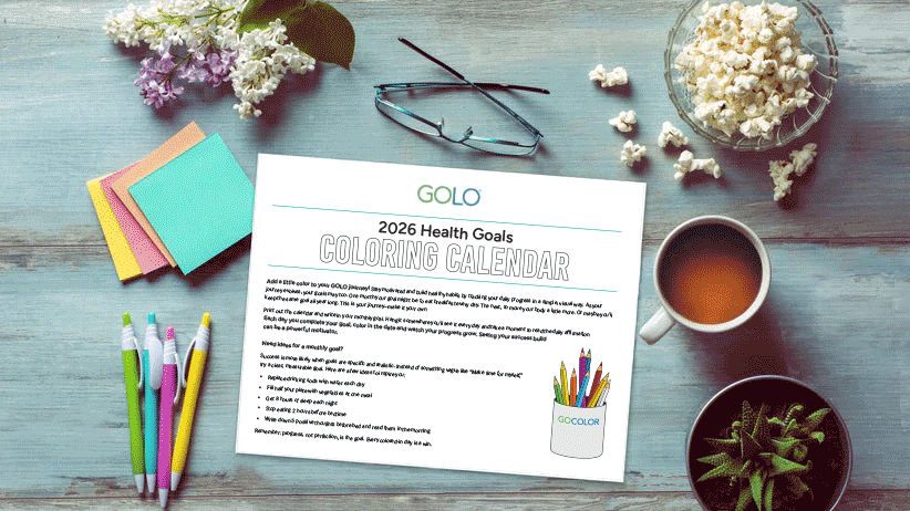 Transform 2026 with our Health Goal Coloring Calendar