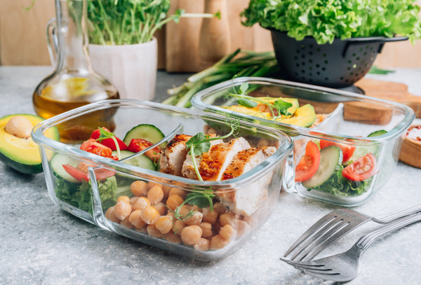 Meal prepping with Shanna