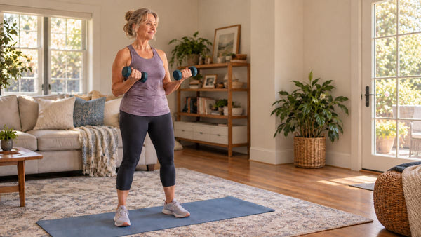 Simple strength exercises you can do at home — no gym required