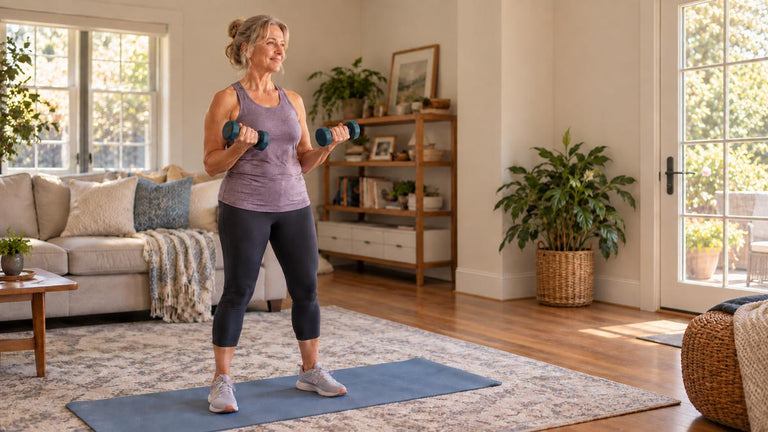 Simple strength exercises you can do at home — no gym required