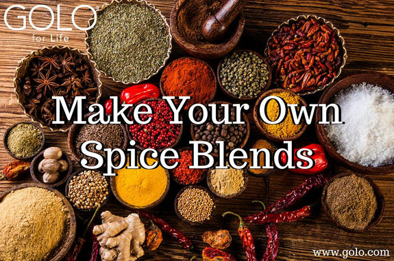 Assorted spices in bowls