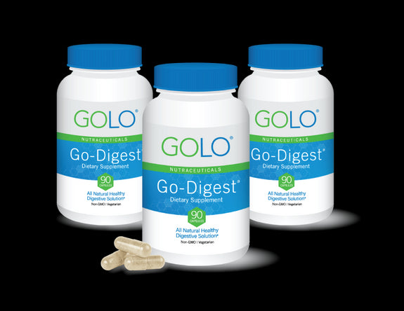 3 Bottles of Go Digest Supplement