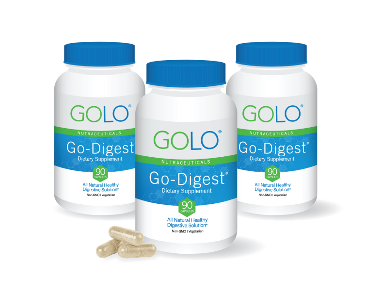 3 Bottles of Go Digest Supplement