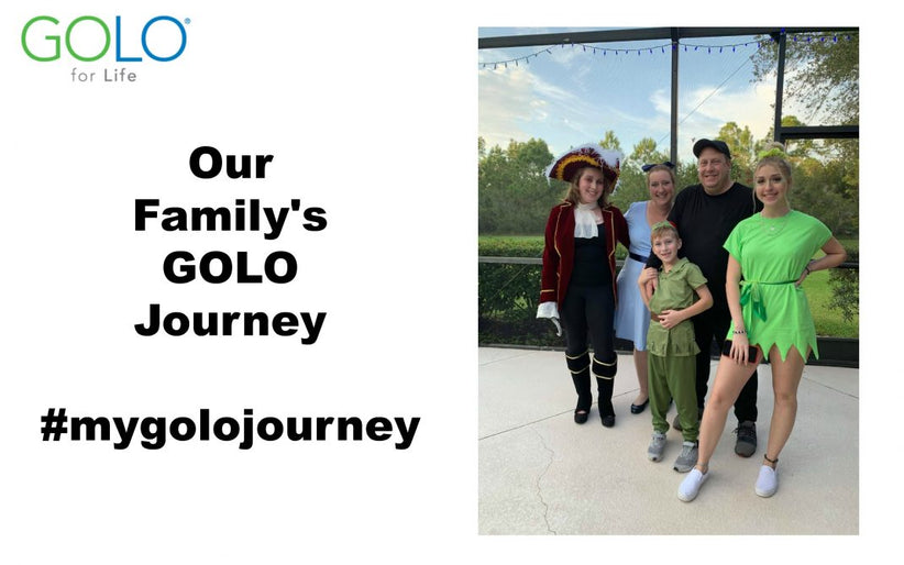 A family of five who have had weight loss success with GOLO. 