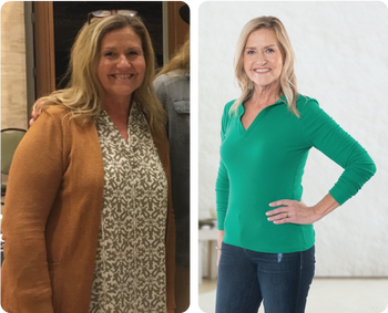 Jill lost 56 lbs. in 13 months and 30% of her bodyweight