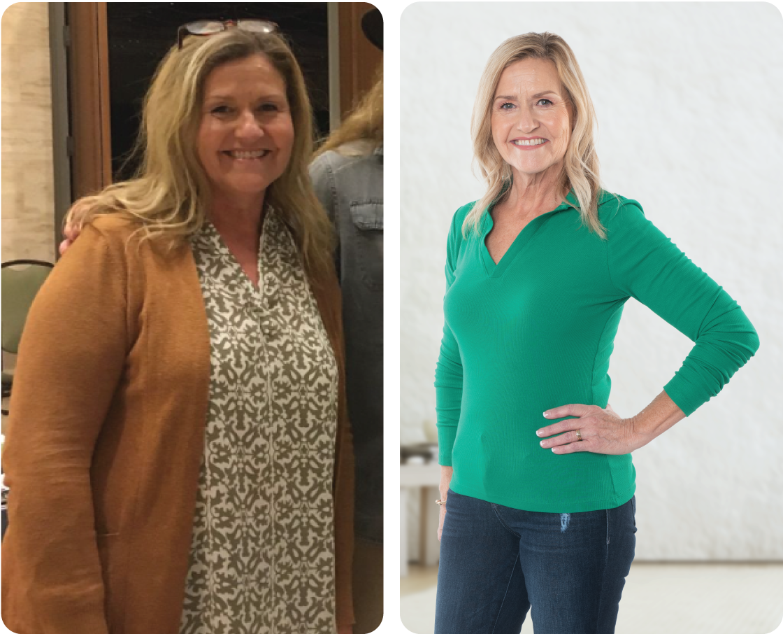 Jill lost 56 lbs. and 4 pant sizes (size 12 to a 4) in 10 months