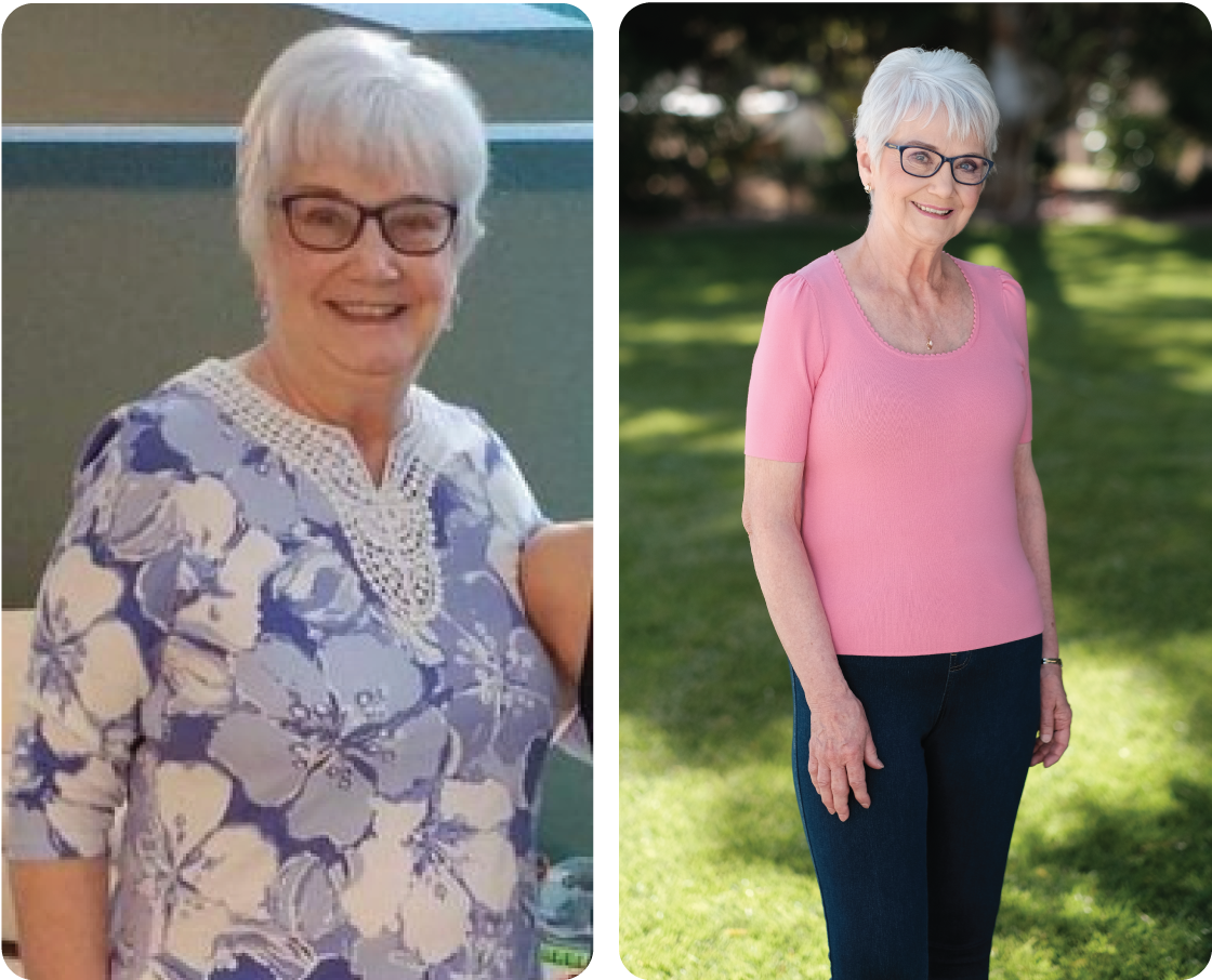 Karen lost 45 lbs. in 9 months