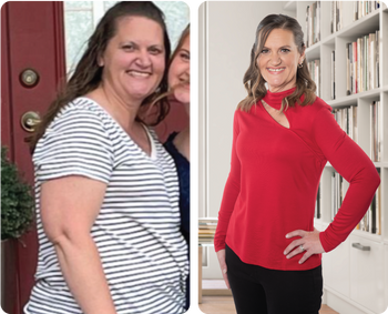 Susan lost 84 lbs. in 13 months and 35% of her body weight