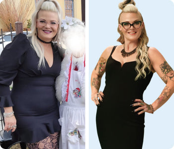 Amanda lost 37 lbs. in 13 months and 20% of her body weight, and has kept it off for over 5 months*