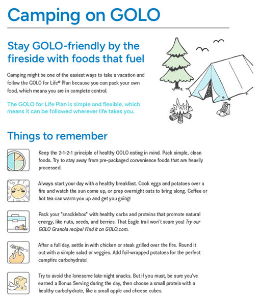 Camping on GOLO Guide Cover