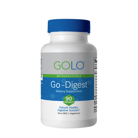 Go-Digest | Natural Digestive Solution | Enzymes and Probiotic | GOLO Go-Digest | Natural Digestive Solution | Enzymes and Probiotic | GOLO