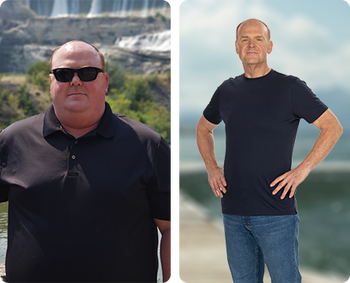 Jason lost 228 lbs. in 2 years and 54% of his body weight