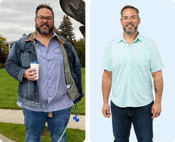 Luke lost 198 lbs. in 26 months and 49% of his body weight