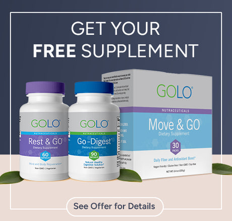 promotional image with bottles of supplements applicable in the offer