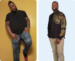 RaShod lost 118 lbs. in 9 months and 31% of his body weight