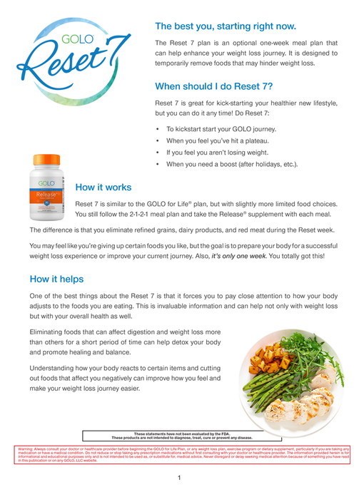 Reset 7 Plan