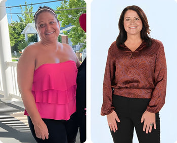 Kim lost 67 lbs. in 1 year and 4 months and 31% of her body weight, and has kept it off for over 7 months*