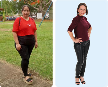 Yadira lost 73 lbs. in 7 months and 38% of her body weight